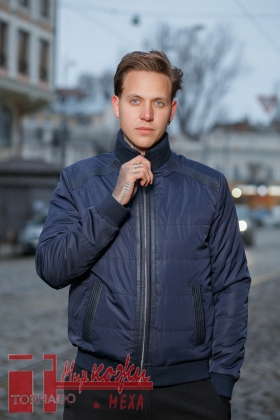 Мужская куртка из французской ткани “Venture “