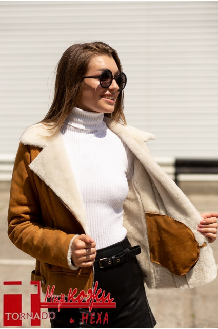 Дублянка косуха- авіатор Glp 5167.Продано.Замовлення