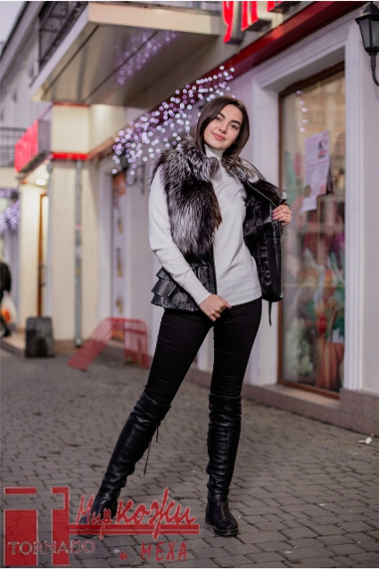 Жилетка с рюшами Glp 5137