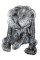 Короткая стильная женская дубленка с мехом лисы tsv9025