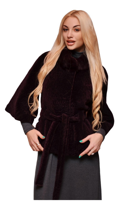 Шуба з хутра астраган Glp 5121-(замовлення)продана