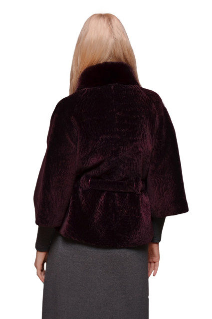 Шуба з хутра астраган Glp 5121-(замовлення)продана