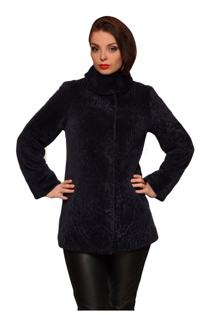 Шуба з хутра астраган (ягня) Glp 5128
