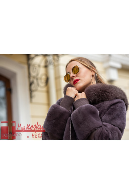 Шубка из Рэкса Gst 5074