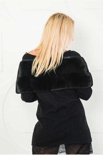 Боа - (накидка - шарф ( з хутра скандинавскоі норки 