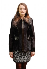 Женская меховая куртка из пони Tsv-8029